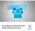 Everything You Need To Know About SAP Business One