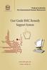 User Guide BMC Remedy Support System