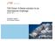T2S Direct: A Swiss solution to an international challenge April 4th, 2014. Christophe Lapaire T2S Program Director
