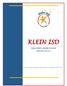 KLEIN ISD HIGH SCHOOL COURSE CATALOG EFFECTIVE 2014-2015