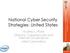 National Cyber Security Strategies: United States