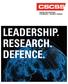 CENTRE FOR STRATEGIC CYBERSPACE + SECURITY SCIENCE LEADERSHIP. RESEARCH. DEFENCE.