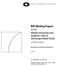 BIS Working Papers. Market structures and systemic risks of exchange-traded funds. No 343. Monetary and Economic Department. by Srichander Ramaswamy