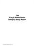 The Kenya Health Sector Integrity Study Report