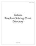 Indiana Problem-Solving Court Directory