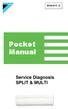 Si10-417_C. Pocket Manual. Service Diagnosis SPLIT & MULTI