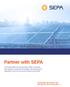 Partner with SEPA. Sponsorship Opportunities with Solar Electric Power Association >>