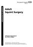 Adult Squint Surgery. Information for patients. Orthoptic Department Tel: 01473 703663
