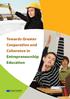 Towards Greater Cooperation and Coherence in Entrepreneurship Education