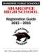 SHAKOPEE HIGH SCHOOL. Registration Guide 2015 2016