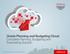 Oracle Planning and Budgeting Cloud Complete Planning, Budgeting and Forecasting Solution