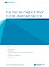 THE RISK OF CYBER-ATTACK TO THE MARITIME SECTOR