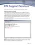 EDI Support Services