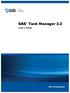 SAS Task Manager 2.2. User s Guide. SAS Documentation