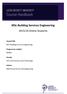 MSc Building Services Engineering