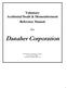 Danaher Corporation. Voluntary Accidental Death & Dismemberment Reference Manual. for