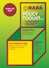 POLICY TOOLKIT2ND TEMPLATE MAP. Template Map. Detailed Map. Quick Reference Map. Introduction and user information.