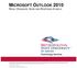 MICROSOFT OUTLOOK 2010 READ, ORGANIZE, SEND AND RESPONSE E-MAILS