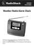 Weather Radio Alarm Clock