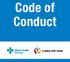 Code of Conduct. Code of Conduct