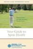 CRYSTAL CLINIC ORTHOPAEDIC CENTER. Discover what our spine specialists can do for you. Your Guide to Spine Health