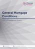General Mortgage Conditions