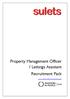 Property Management Officer / Lettings Assistant Recruitment Pack. www.demontfortstudents/jobs