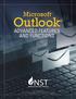 Microsoft. Outlook ADVANCED FEATURES AND FUNCTIONS