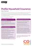 Profile Household Insurance