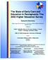 The State of Early Care and Education in Pennsylvania: The 2002 Higher Education Survey