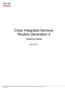 Cisco Integrated Services Routers Generation 2