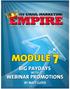 MY EMAIL MARKETING EMPIRE: MODULE 7 1