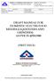 DRAFT MANUAL FOR DOMESTIC ELECTRI FOOD MIXERS (LIQUIDIZERS AND GRINDERS) AS PER IS 4250:1980 (FIRST ISSUE)