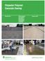 Polyester Polymer Concrete Overlay
