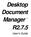 Desktop Document Manager R2.7.5