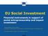 EU Social Investment Financial instruments in support of social entrepreneurship and impact investment