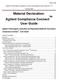 Material Declaration: Agilent Compliance Connect TM User Guide