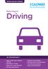 Driving. Returning to BRAIN INJURY SERIES IN THIS BOOKLET :