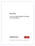 White Paper. Low Cost High Availability Clustering for the Enterprise. Jointly published by Winchester Systems Inc. and Red Hat Inc.