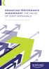 ENHANCING PERFORMANCE MANAGEMENT: THE VALUE OF STAFF APPRAISALS A BUSINESS INSIGHT REPORT BY KAPLAN