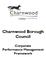 Charnwood Borough Council. Corporate Performance Management Framework