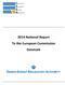 2014 National Report To the European Commission Denmark