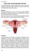 Poly Cystic Ovarian Syndrome (PCOS)