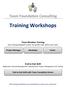 Team Foundation Consulting. Training Workshops. Team Member Training User training designed to cater for specific roles within your team.