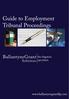 Guide to Employment Tribunal Proceedings