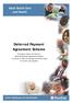 Deferred Payment Agreement Scheme