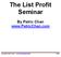 The List Profit Seminar By Patric Chan www.patricchan.com