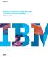 IBM Software Enabling business agility through real-time process visibility