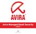 Avira Managed Email Security AMES FAQ. www.avira.com