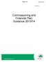 Commissioning and Financial Plan Guidance 2013/14